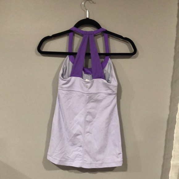 ⭕️ PRICE FIRM Lululemon Scoop Me Up Purple Tank Size 4 - Picture 7 of 7